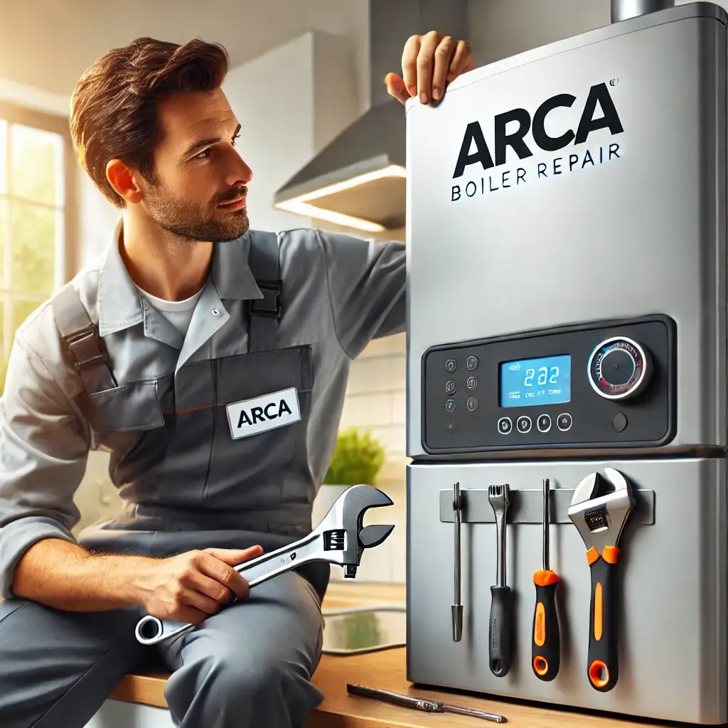 Assistenza e Manutenzione Caldaie Arca a Parma – Tecnici Certificati Tecnico qualificato che ripara una caldaia Arca con strumenti professionali a Parma.