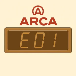 e01-arca Codice errore E01 sul display della caldaia ARCA