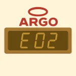 e02-argo Errore E02 visibile sul display della caldaia ARGO