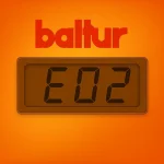 errore-e02-caldaia-baltur Codice E02 su display digitale caldaia Baltur  Didascalia: