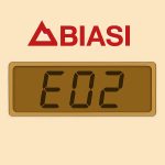 errore-e02-caldaia-biasi Errore E02 visualizzato su display digitale Biasi