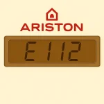 e112-ariston Codice E112 sul display digitale della caldaia Ariston