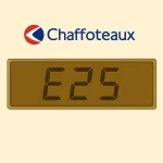 errore-e25-caldaia-chaffoteaux Errore E25 visualizzato su display Chaffoteaux