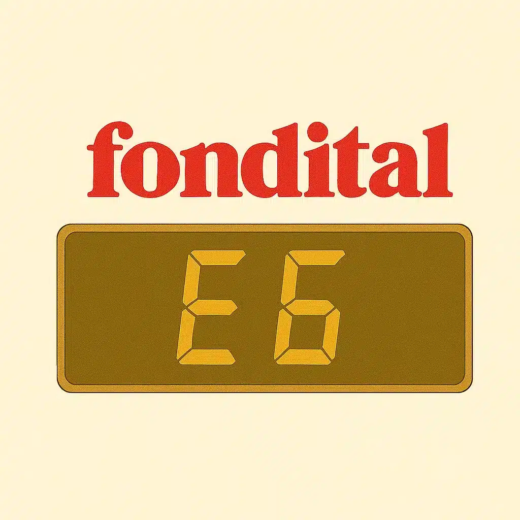 errore-e6-caldaia-fondital Errore E6 caldaia Fondital su display digitale