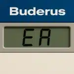 ea-buderus Codice errore EA caldaia Buderus in primo piano