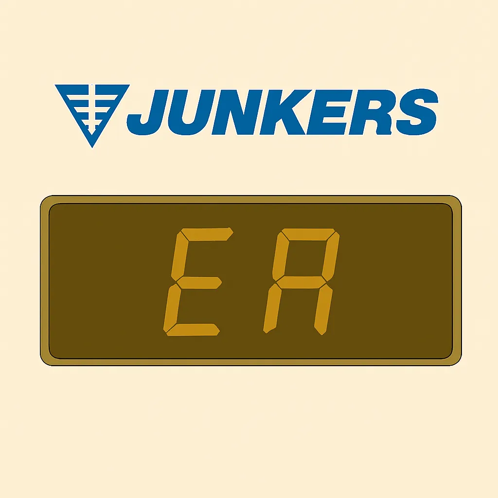 errore-ea-caldaia-junkers Errore EA caldaia Junkers su display digitale