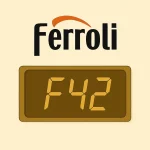 errore-f42-caldaia-ferroli.webp Display caldaia Ferroli con codice F42