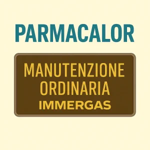 Manutenzione ordinaria e controllo fumi caldaia Immergas a Parma con tecnico Parmacalor